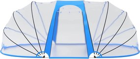 vidaXL Προστατευτικό Κάλυμμα Πισίνας Οβάλ 530x410x210 εκ.