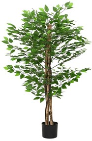 vidaXL Τεχνητό φυτό Φίκος 788 Κλαδιά Πράσινο 120 εκ.