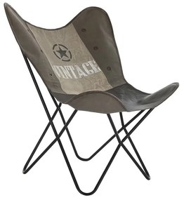 Καρέκλα Τραπεζαρίας DKD Home Decor Καφέ Μαύρο Γκρι 76 x 76 x 96 cm