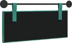 vidaXL Κρεμαστό Κεφαλάρι Τιρκουάζ Βελούδο