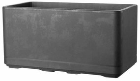 Αυτοποτιζόμενο Φυτευτή Deroma Ανθρακί 78 x 38 x 39 cm Πλαστική ύλη Ορθογώνιο