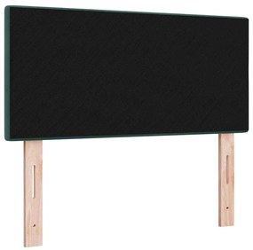 vidaXL Κεφαλάρι Σκούρο Πράσινο 100 cm Βελούδο