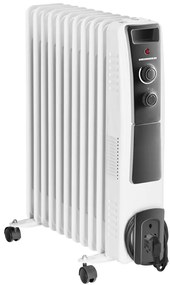 Heinner HOH-Y11WB Καλοριφέρ Λαδιού με 11 Φέτες 2500W