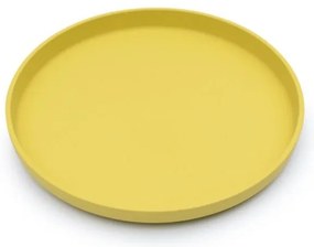 Παιδικό πιάτο από φυτικές ίνες κίτρινο Bobo & Boo