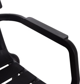 ΠΟΛΥΘΡΟΝΑ ΠΟΛΥΠΡΟΠΥΛΕΝΙΟΥ PHILLY HM6123.02 ΜΑΥΡΟ 58.5x49x83.5Υεκ.