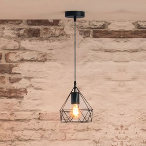 Φωτιστικό Οροφής Μονόφωτο A-S Ida Black 157859