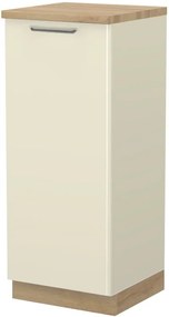 Επιδαπέδιο ντουλάπι ψηλό Modena K14-60-1KF-Μπεζ - 60.00Χ60.00Χ148.00cm