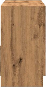 vidaXL Ντουλάπι Νιπτήρα Αρτισιανή Δρυς 63x30x54 εκ Επεξεργασμένο Ξύλο