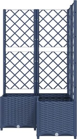 vidaXL Κήπος Μπλε Γκρι 80 x 80 x 136 cm