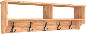 Κρεμάστρα τοίχου Ottila Megapap χρώμα pine oak 120x22x37εκ.