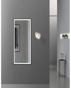 Sparke OPPTICLE Καθρέπτης LED Με Κορνίζα Αλουμινίου 70x120cm