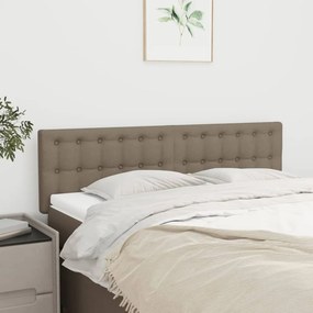 vidaXL Κεφαλάρια Ύφασμα 144x5x78/88 εκ. Taupe