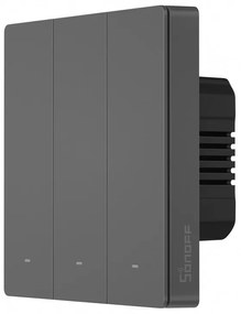 SONOFF smart διακόπτης M5-3C-86, τριπλός, WiFi, γκρι