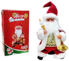Διακοσμητικός Άγιος Βασίλης με Μουσική &amp; Κίνηση - Christmas decoration Santa Clause