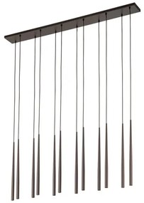 Κρεμαστό Φωτιστικό Οροφής 12xG9 Piano TK Lighting-10111-Καφέ 10111