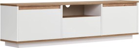Έπιπλο Τηλεόρασης Atlantic Πεύκο / Λευκό PARAFRI 160x30x42