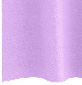 vidaXL Κουρτίνες με κουρτίνες 2 pcs Μοβ 140 x 140 cm Πολυεστέρας