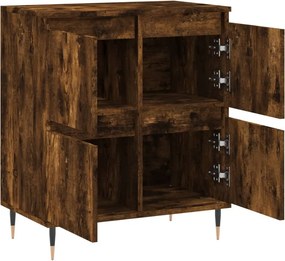 vidaXL Ντουλάπι Καπνιστή Δρυς 60x35x70 εκ. από Επεξεργασμένο Ξύλο