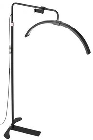 Half Moon Light for Esthetician 26inch Dimmable LED Floor Lamp Lash Light Arched
