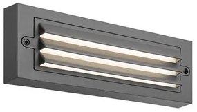 Απλίκα LED Εξωτερικού Χώρου Eurolamp Senario 145-52111 Dark Grey 3CCT