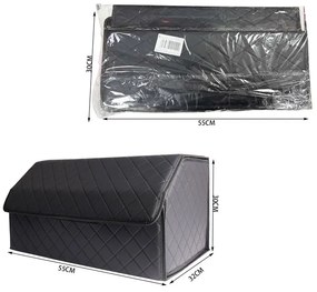 Θήκη Τακτοποίησης Πόρτ Μπαγκάζ Δερμάτινη - Car Boot Organiser Box