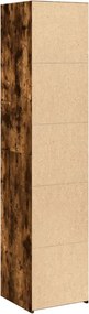 vidaXL Ντουλάπι Καπνιστή Δρυς 40x41x185 εκ. Επεξεργασμένο Ξύλο