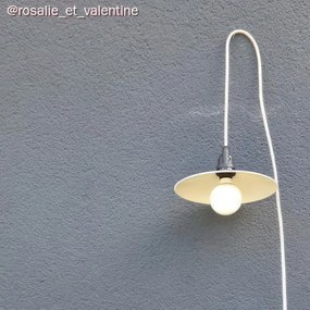 Μεταλλικό Καπέλο Swing για ντουί Ε27 Απαλό Γαλάζιο