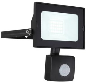 Προβολέας LED 20W IP65 1500Lm Κινητός Βραχίονας Ανιχνευτής Κίνησης Helga I Globo Lighting-34248BS-Μαύρο 34248BS