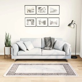 vidaXL Χαλί Πλενόμενο Ανοιχτό Μπεζ 80 x 150 εκ.