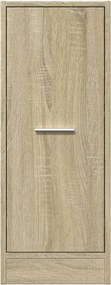 vidaXL Συρταριέρα Γενικής Χρήσης Sonoma Δρυς 30x41x77,5 εκ Επεξ. Ξύλο