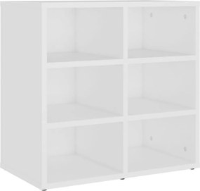 vidaXL Παπουτσοθήκες 2 τεμ. Λευκές 52,5 x 30 x 50 εκ.