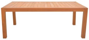 Τραπέζι κήπου Vocaly απο Ξύλο Teak σε Φυσικό χρώμα 200x100x75εκ. 200x100x75 εκ.