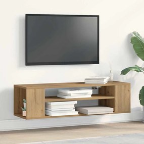 vidaXL Κάτοικος TV Τοίχου Μάστερ Οξιά 100x30x26,5 εκ. Επεξεργασμένο Ξύλο