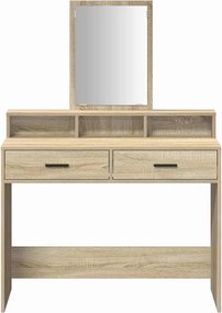 vidaXL Τραπέζι περιποίησης Δρύς Sonoma 100 x 41 x 140 εκ.