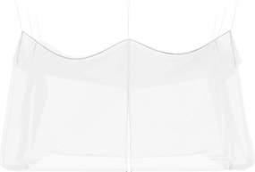 vidaXL Δικτύο Κουνούπια Κήπου 220 mesh Λευκό 3 x 4,5 x 2,5 m