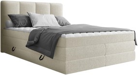 Επενδυμένο κρεβάτι Point-Ekrou-140 x 200