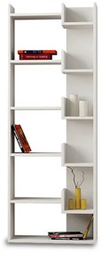 Intrahome Βιβλιοθήκη CLARA Intrahome χρώμα λευκό 61x22x162εκ | SKU: INTRAPA-220111108