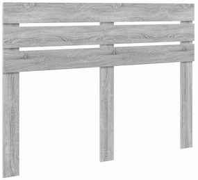vidaXL Κεφαλάρι με κεφαλάρι Γκρίζο Σονομα 160 cm Επεξεργασμένο ξύλο