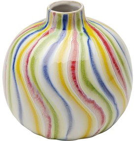 Vase Rivers Colore 14cm - Πολύχρωμο