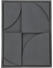 Διακοσμητικό Τοίχου ArteLibre Γκρι Polyresin 29.5x3.5x39.5cm Arte-05154104
