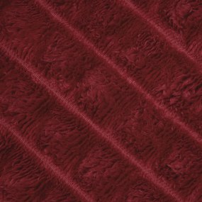 vidaXL Κουβέρτα Βεραμάν Κόκκινο 150 x 130 εκ Μαλλί