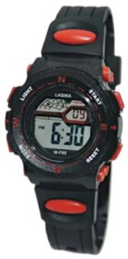 Παιδικό ψηφιακό ρολόι χειρός - LS85 - Lasika - 817421 - Black/Red-817421_b