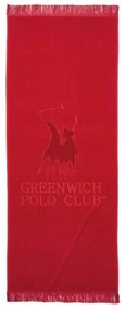 Πετσέτα Θαλάσσης (90x190) Greenwich Polo Club Beach 3657 Bordo