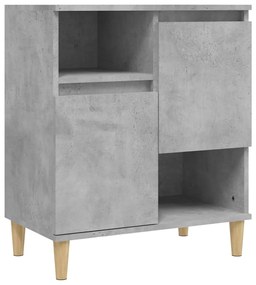 vidaXL Ντουλάπι Γκρι Σκυροδέματος 60x35x70 εκ. Επεξεργασμένο Ξύλο