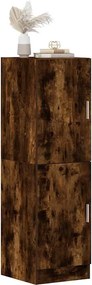 vidaXL Ντουλάπι Κουζίνας Καπνιστή Δρυς 38x41,5x131,5 εκ. Επεξεργ. Ξύλο