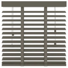 Decosol Στόρι με Οριζόντιες Περσίδες Taupe 160x180 εκ. 50 χιλ. Ξύλινο
