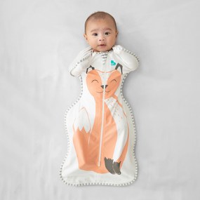 Υπνόσακος LoveToDream Swaddle UP Original 1.0tog Orange Fox Limited Edition 2.2-3.8kg Newborn