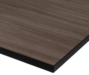 ΕΠΙΦΑΝΕΙΑ ΤΡΑΠΕΖΙΟΥ ΑΠΟ MDF 80Χ80 εκ. HM8439.01 ΣΤΑΧΤΙ ΜΑΥΡΟ
