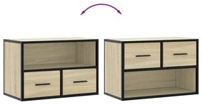 vidaXL Έπιπλο Τηλεόρασης Sonoma Δρυς 60x31x39,5 εκ. Επεξ. Ξύλο