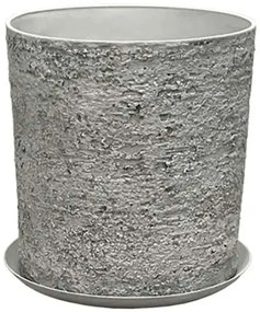 Κασπώ Βράχος 06-10004-M Φ35x36cm Grey Marhome Πολυρεσίνη